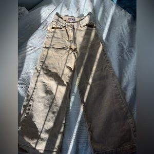 Urban Outfitters Light Yellow Womens Pants